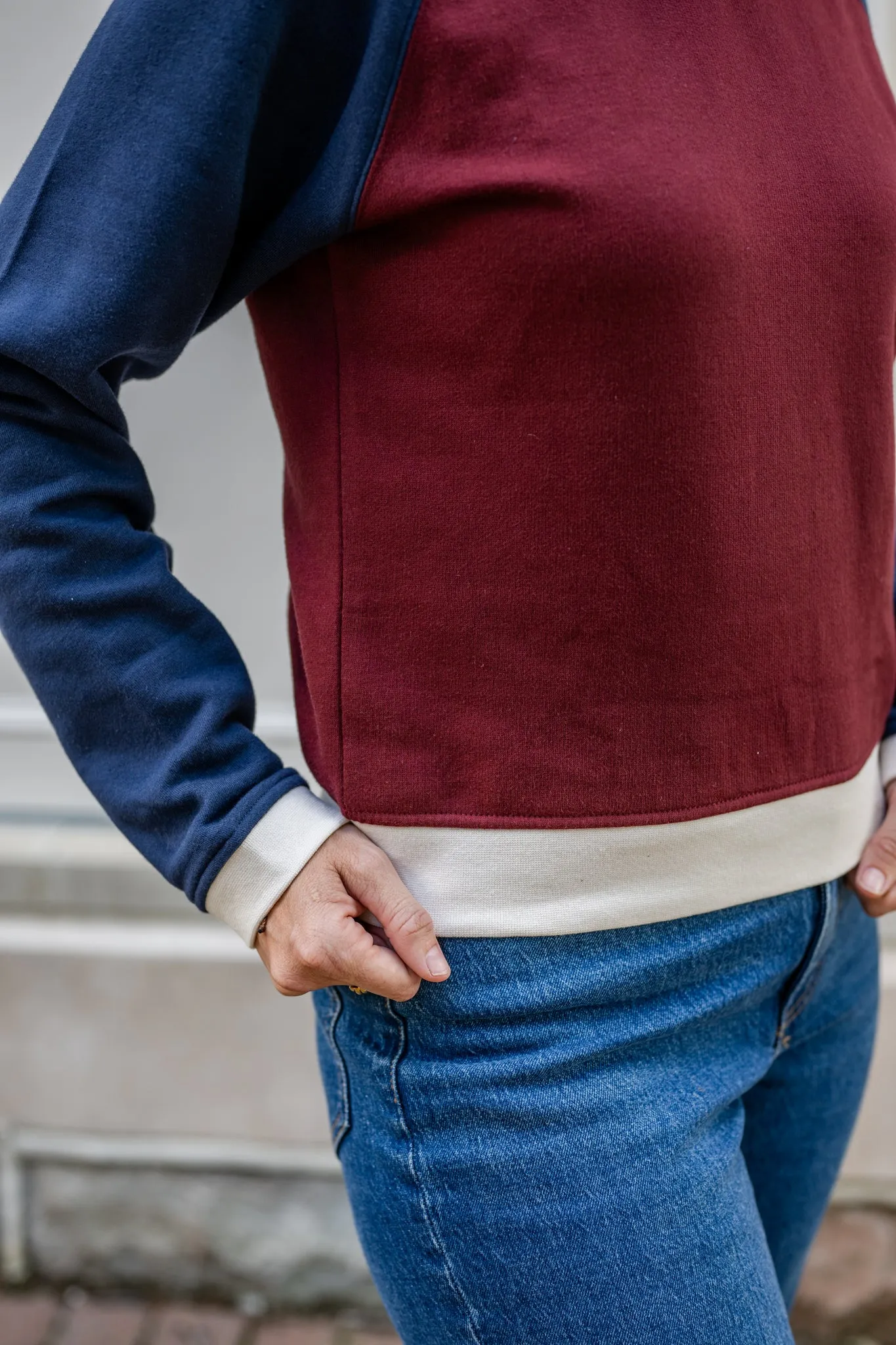 Color Block Sweatshirt