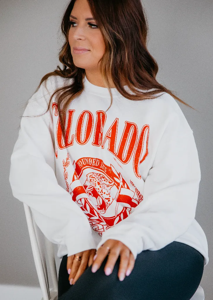 Colorado Varsity Graphic Sweatshirt