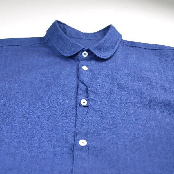 Coltesse shirt blue lens shirt blue chevron.