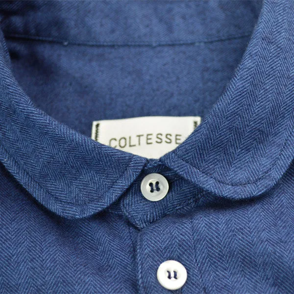 Coltesse shirt blue lens shirt blue chevron.