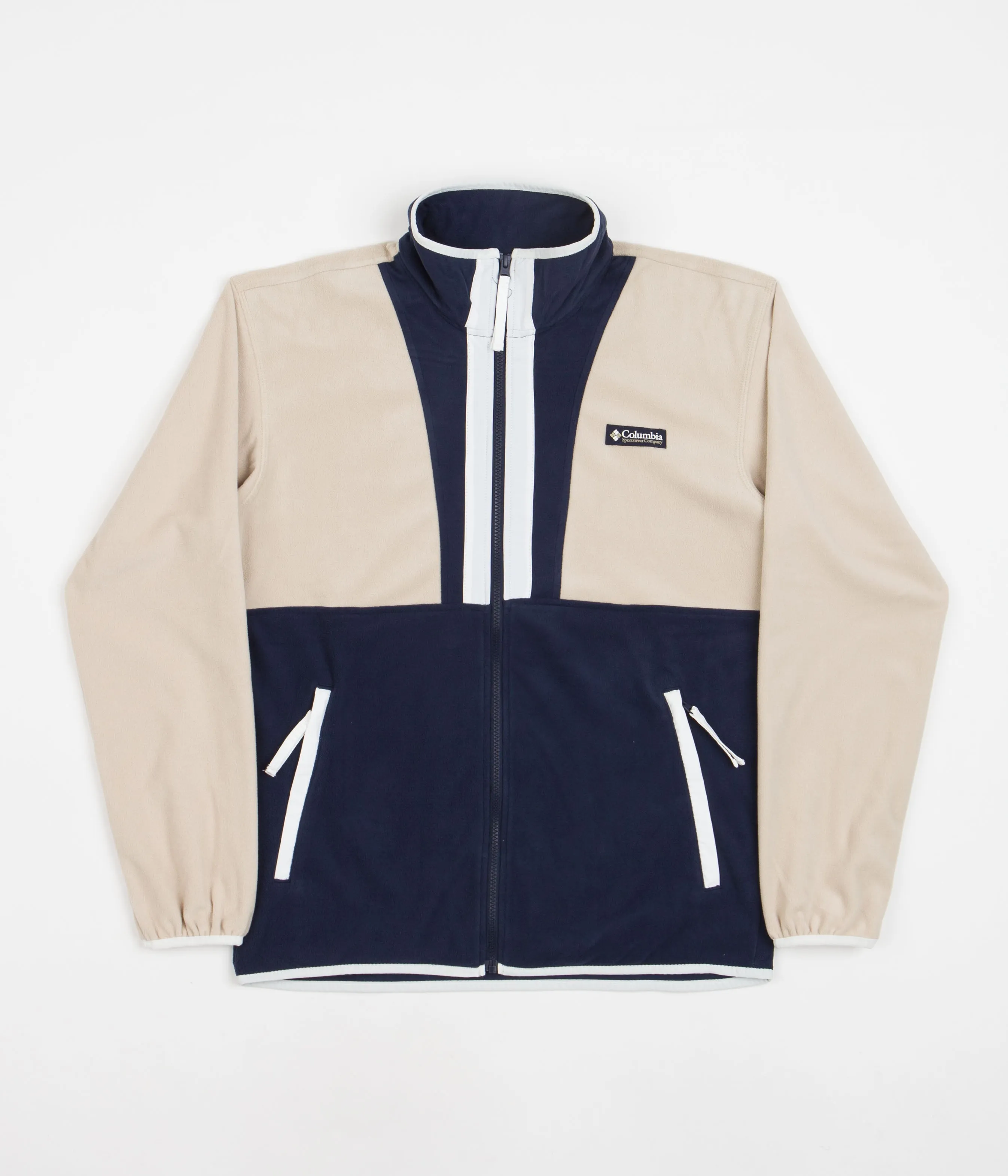 Columbia Lightweight Fleece - Ancient Fossil/Navy/White