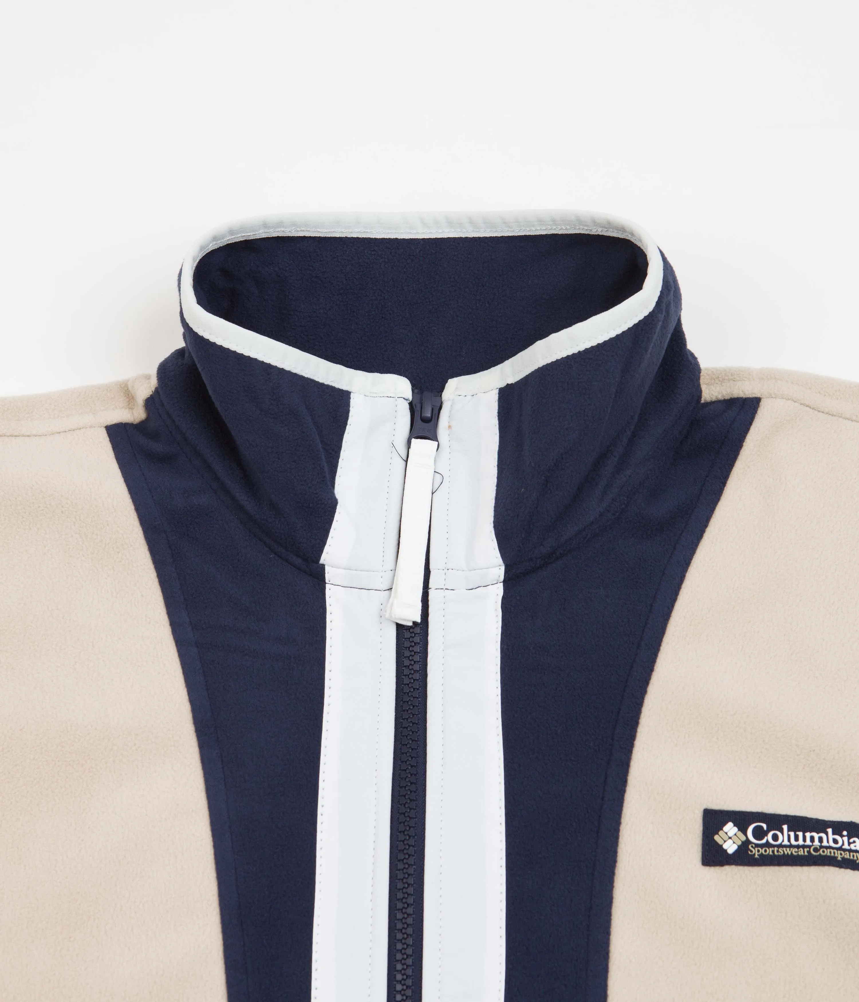 Columbia Lightweight Fleece - Ancient Fossil/Navy/White