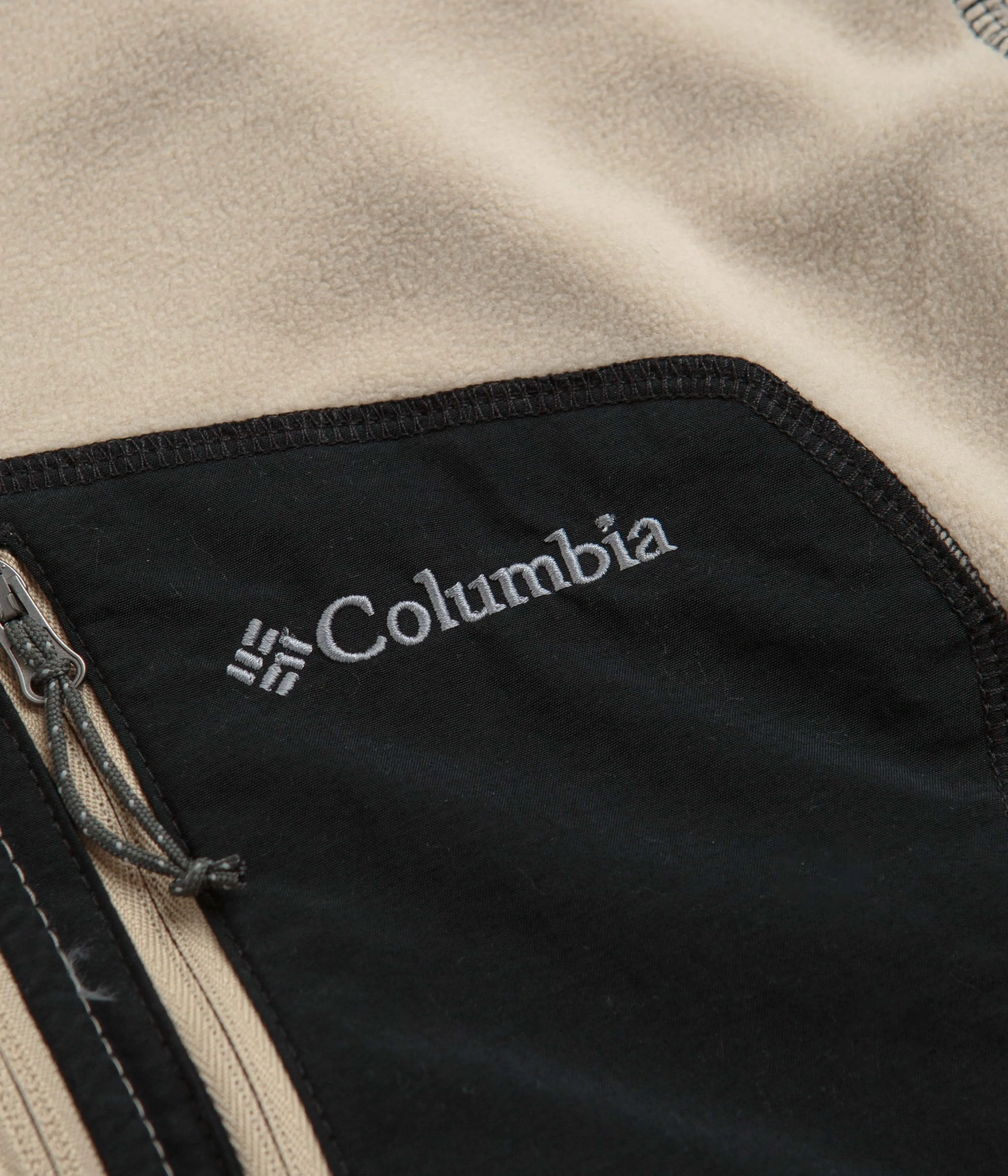 Columbia Klamath Range Full Zip Fleece - Ancient Fossil Black