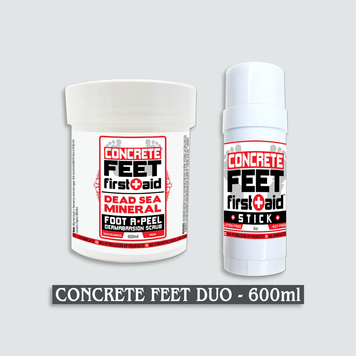 Concrete Feet First Aid DUO