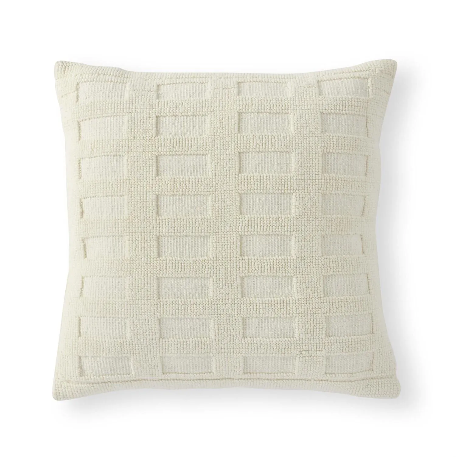 Cream Knit Pillow 20