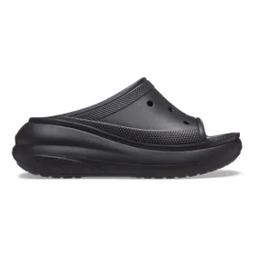 Crocs Black Platform Slide Sandals