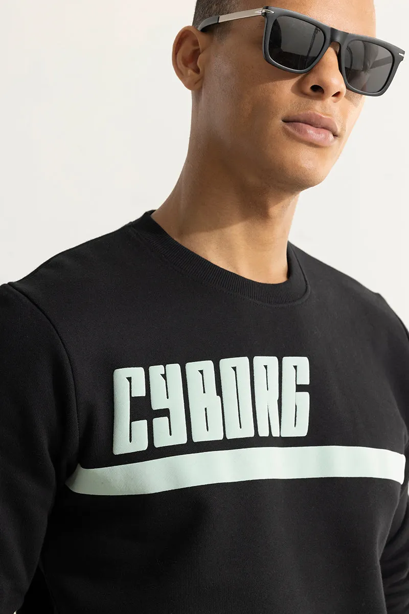 Cyborg Black Sweatshirt