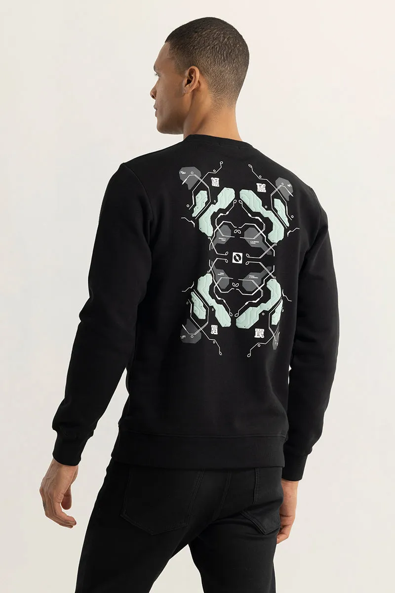 Cyborg Black Sweatshirt