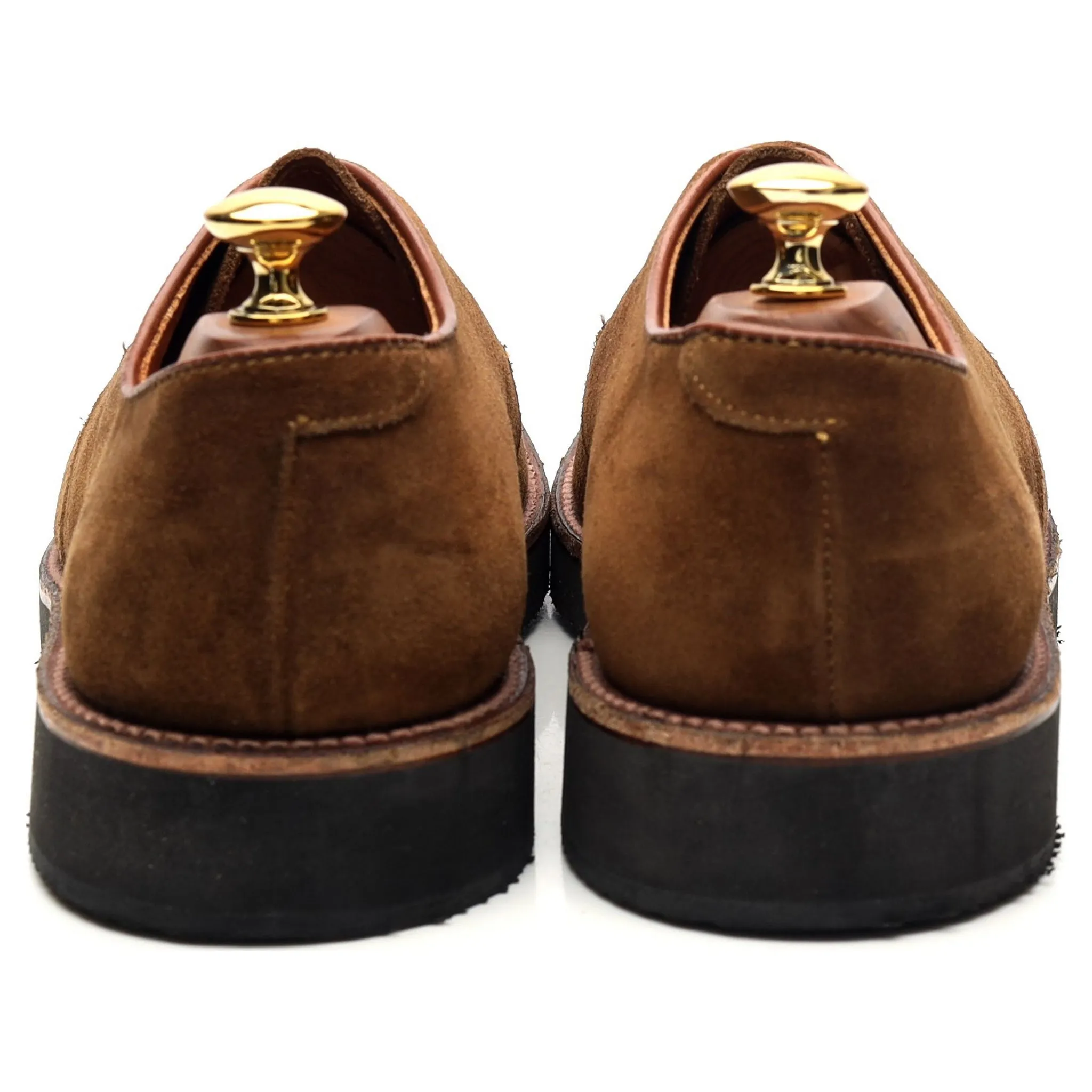 'D6407' Brown Suede Derby UK 7 US 7.5 D