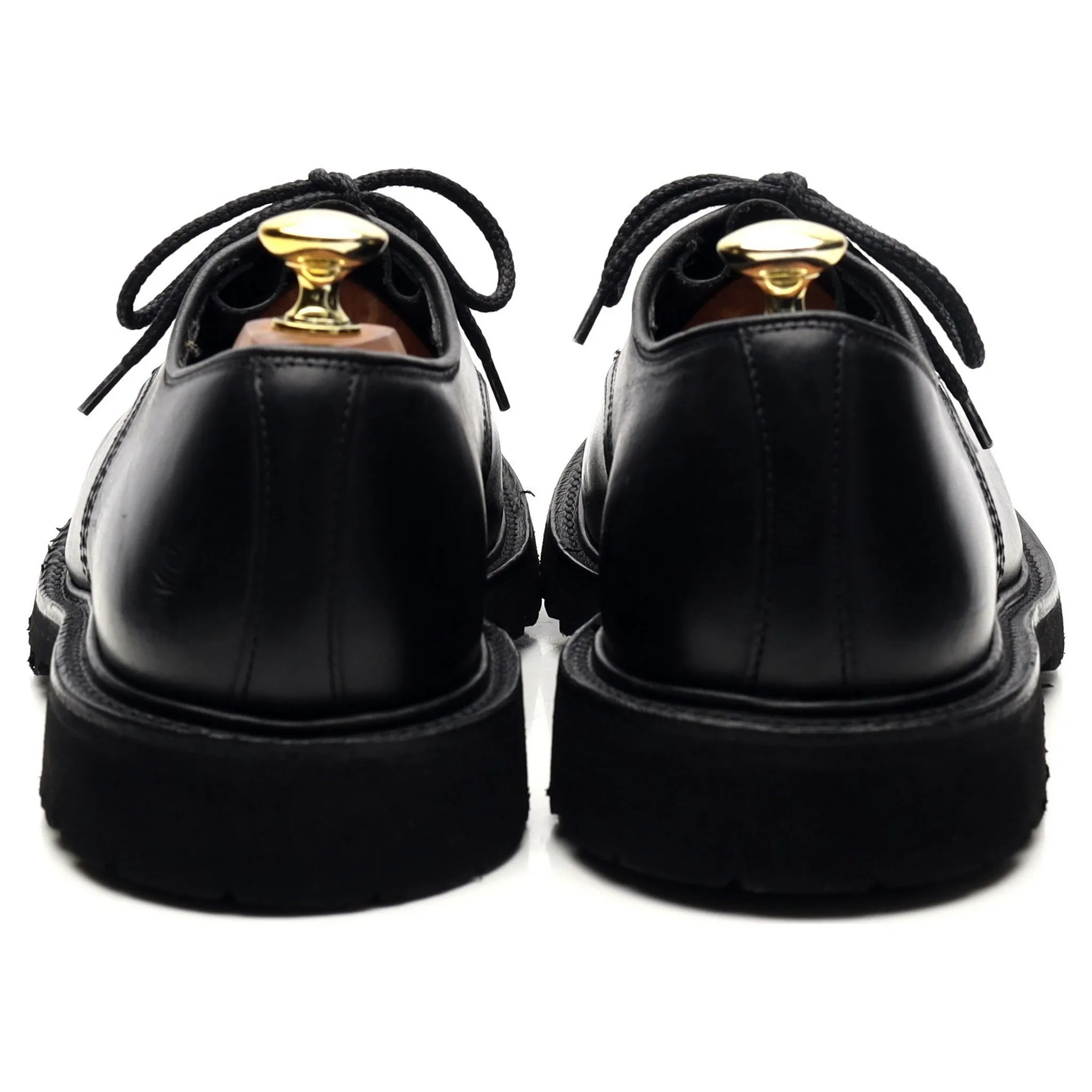 'Daniel' Black Leather Derby UK 7