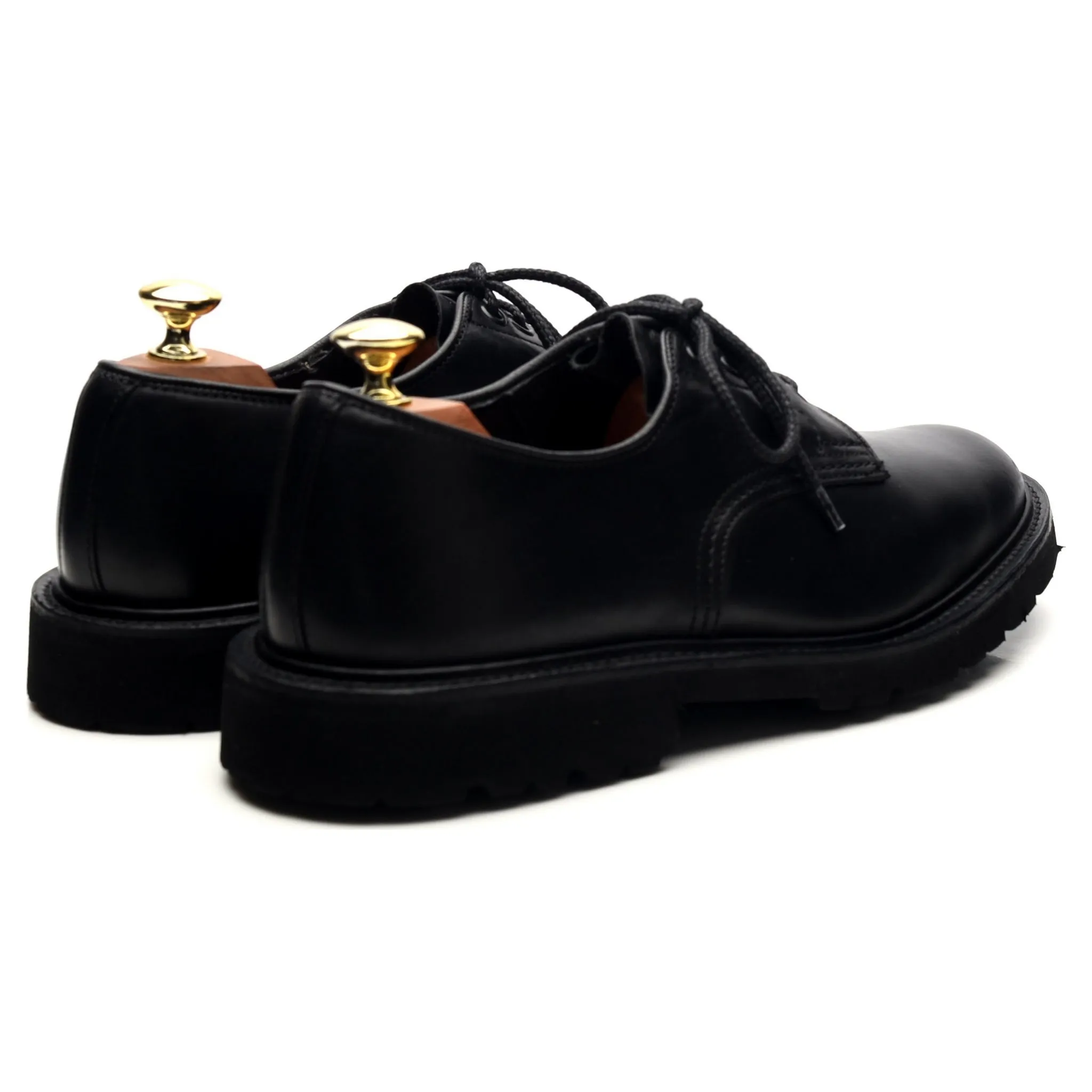 'Daniel' Black Leather Derby UK 7