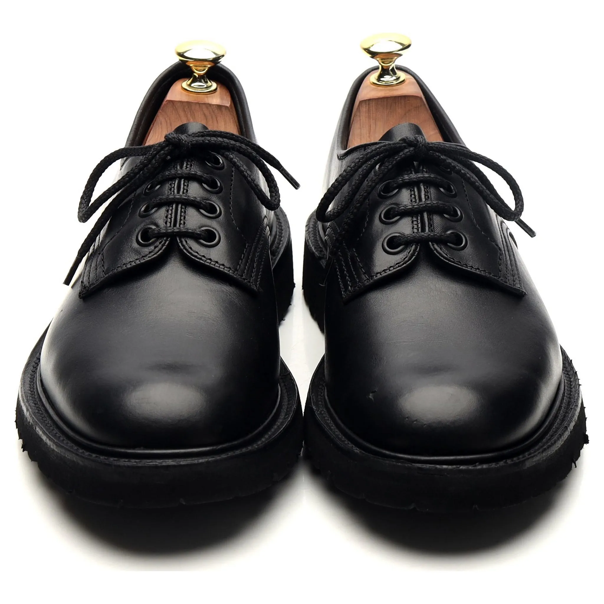 'Daniel' Black Leather Derby UK 7