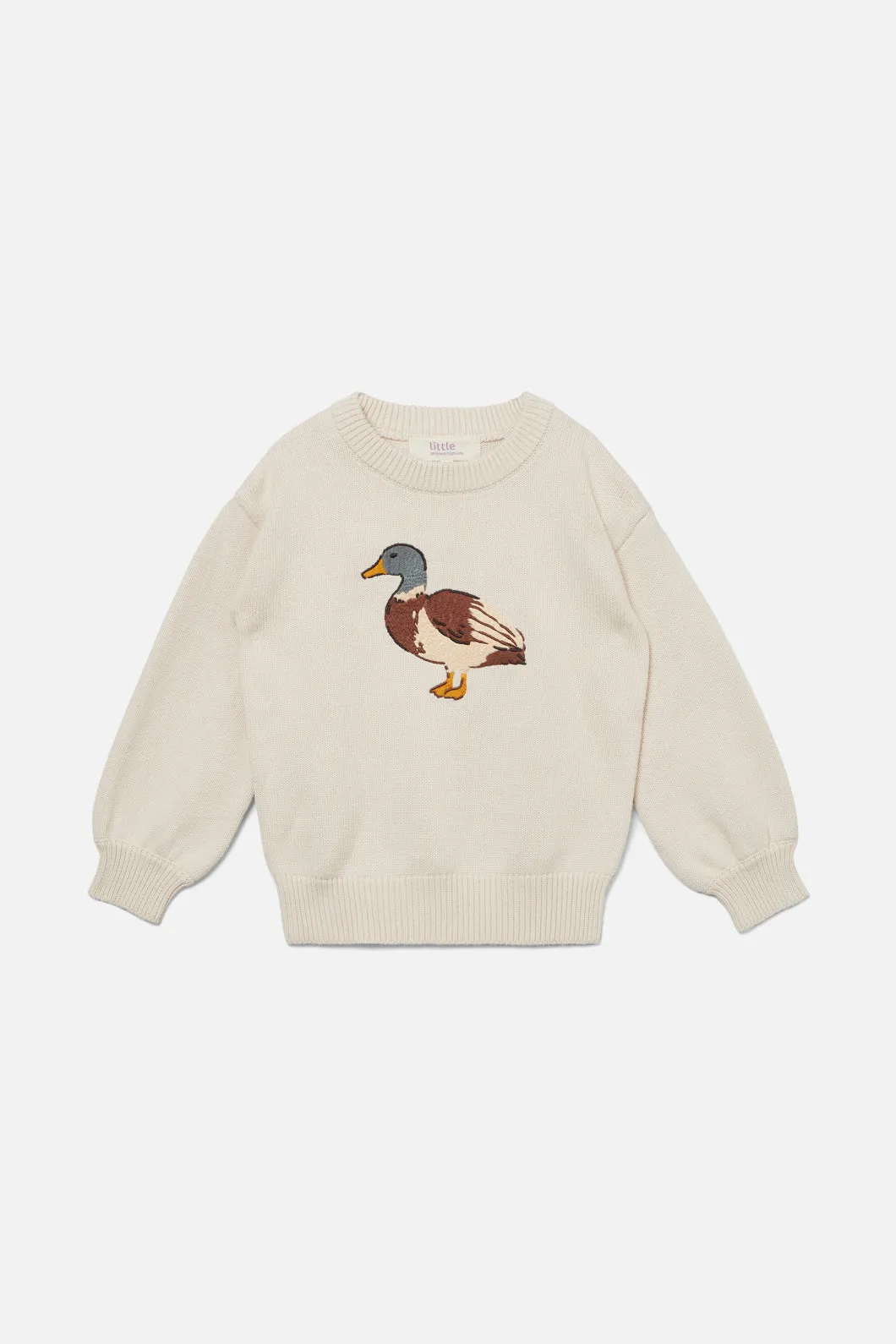 Kids Knit Duck Sweaters