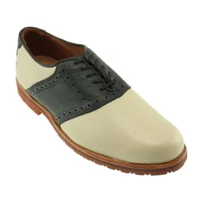 David Oxford Saddle Ivory/Black - Ivory/Black David Oxford Saddle