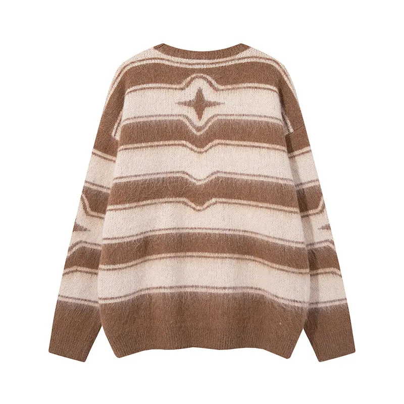 Desert Waves | Striped Knit Jumper