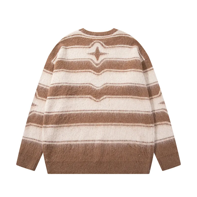 Desert Waves | Striped Knit Jumper