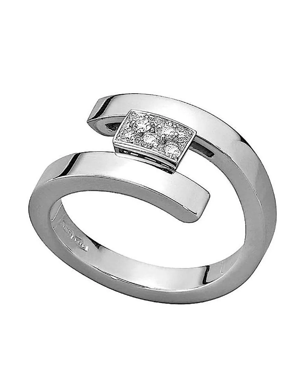 Diamond Band with Sliding Setting