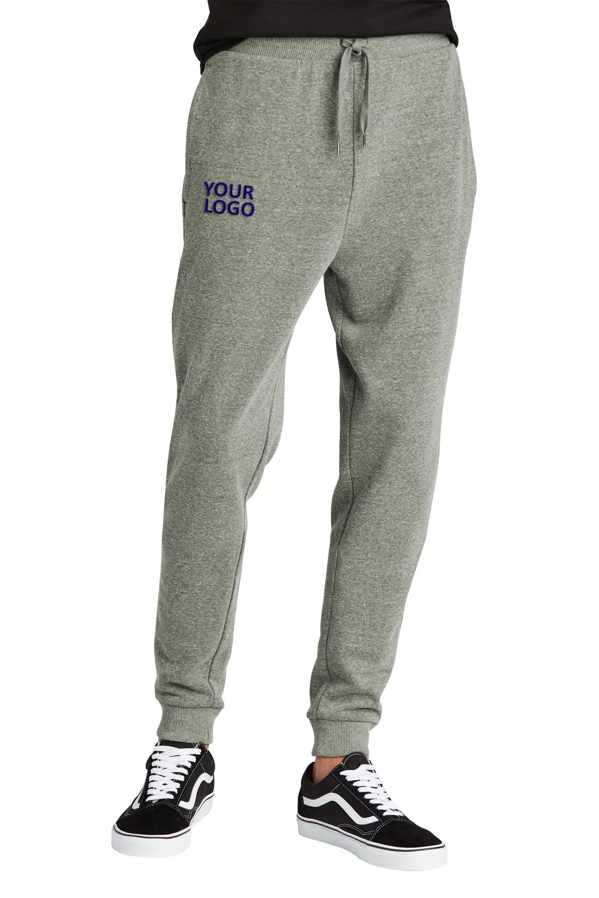 District Men's Perfect Tri Fleece Joggers, Grey Frost