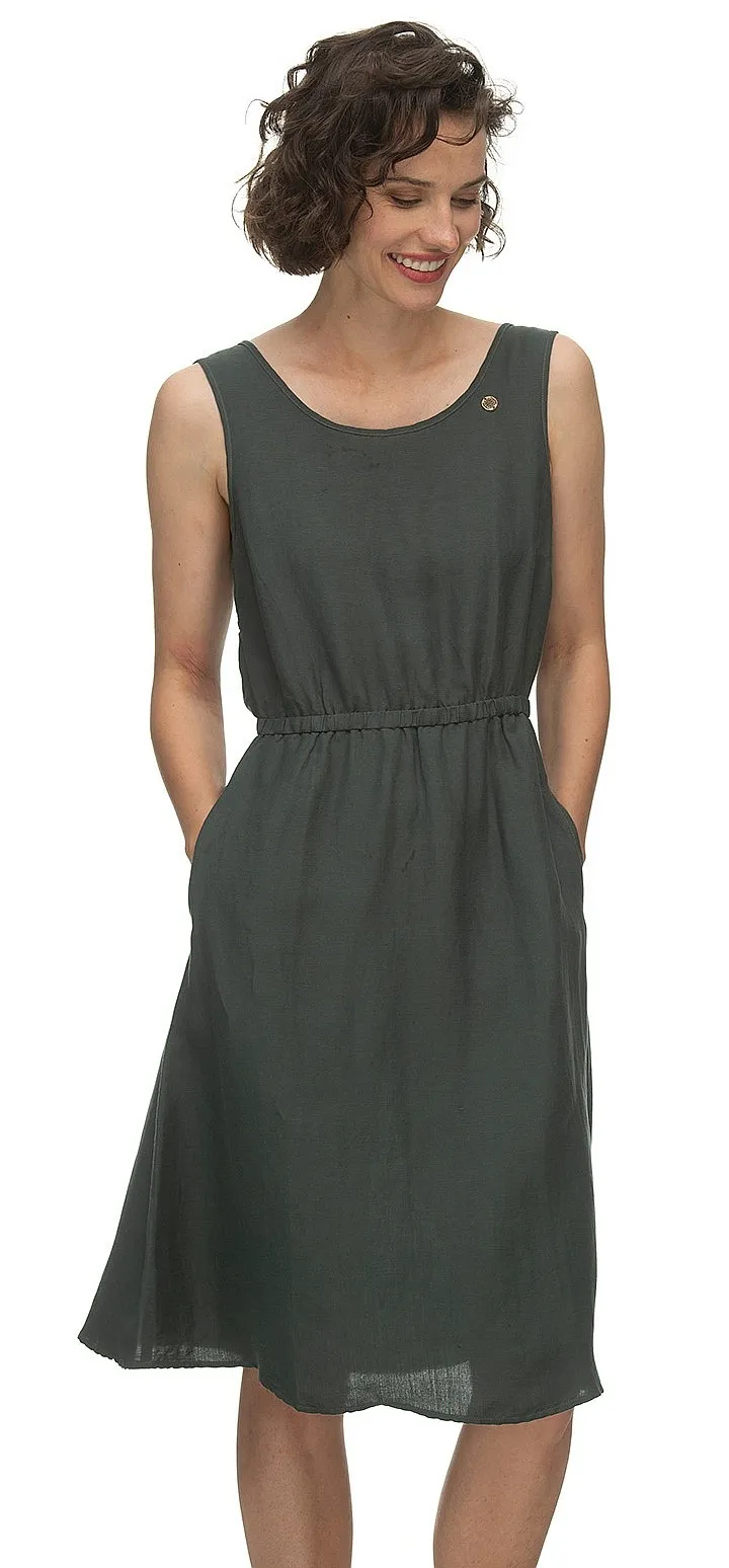 dress Ragwear Itza Organic - 5021/Dark Green - women´s