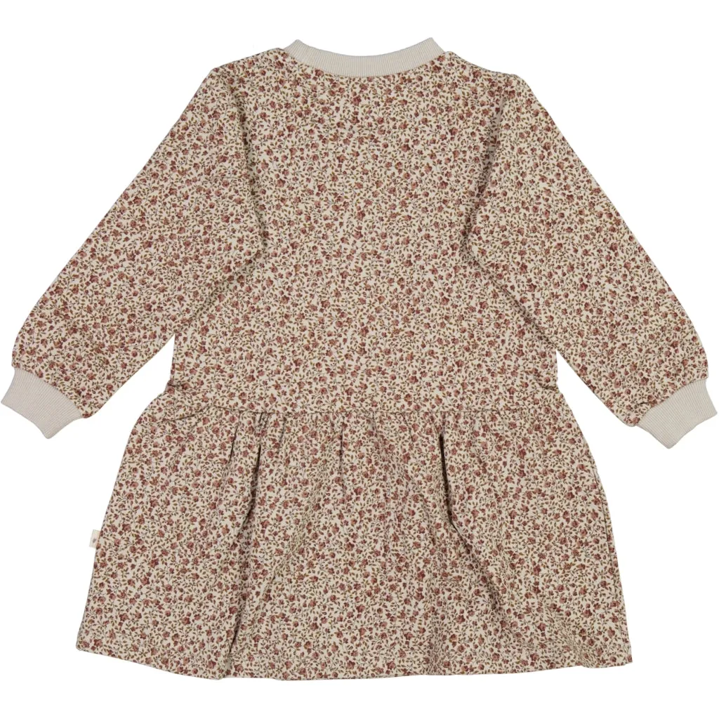 Dress Zenia - morning dove flowers