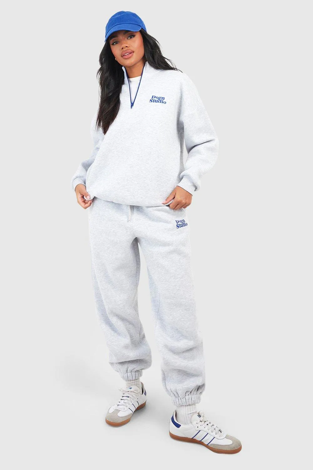 Dsgn Studio Half Zip Printed Tracksuit