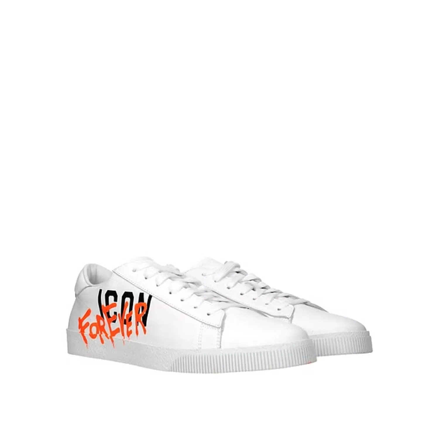 Dsquared2    Dsquared2 Leather Icon Sneakers