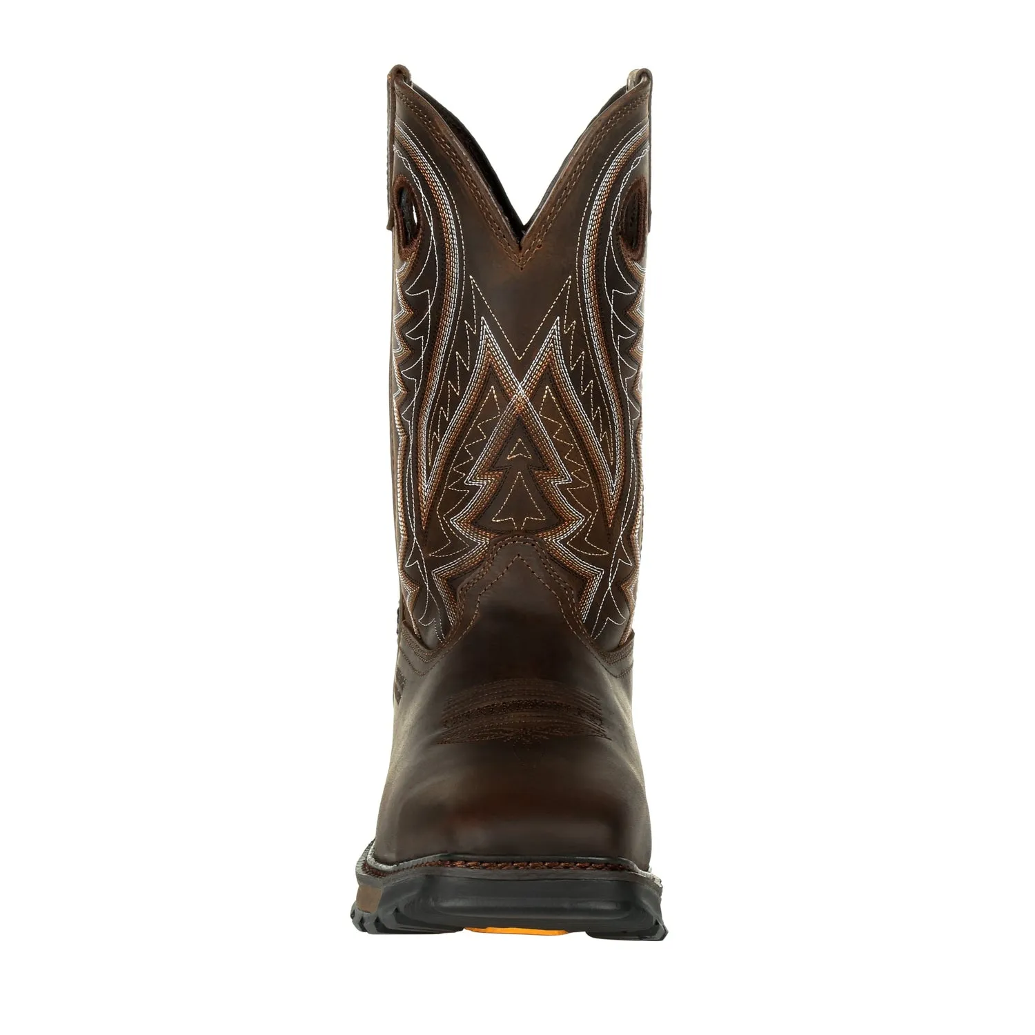 Durango Men's Chocolate Leather Maverick ST PR Work Boots.