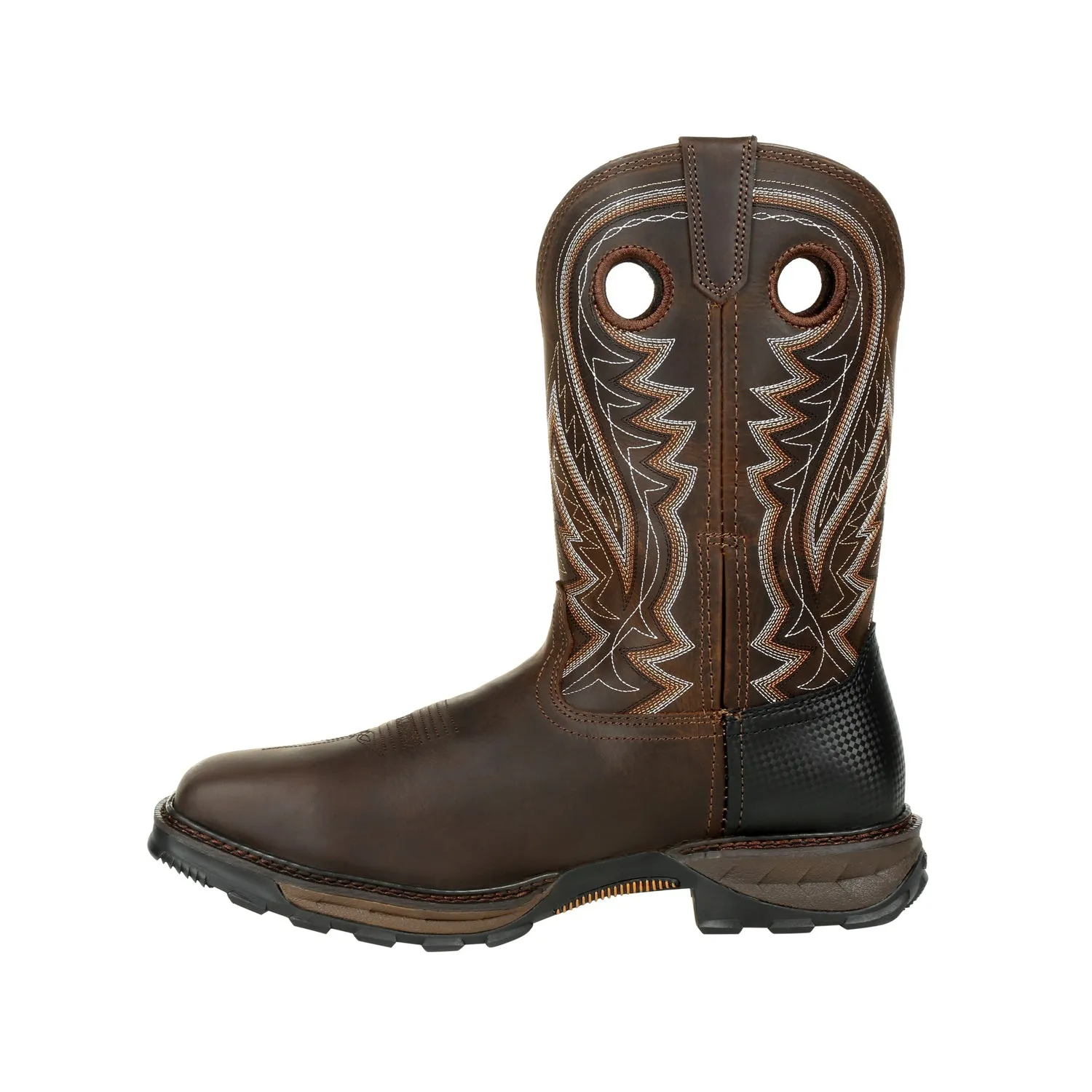 Durango Men's Chocolate Leather Maverick ST PR Work Boots.