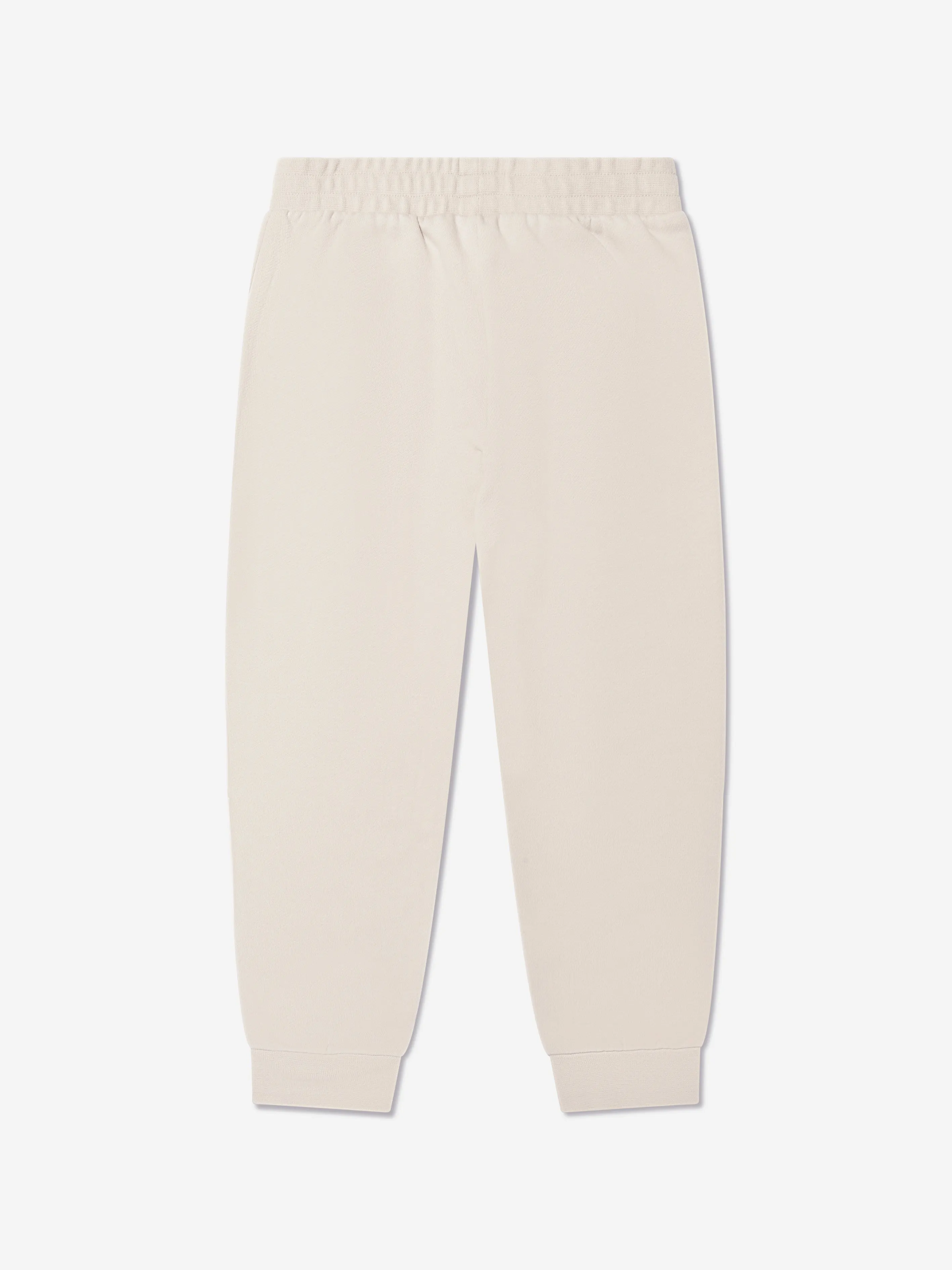 EA7 Emporio Armani Boys Logo Joggers in Beige