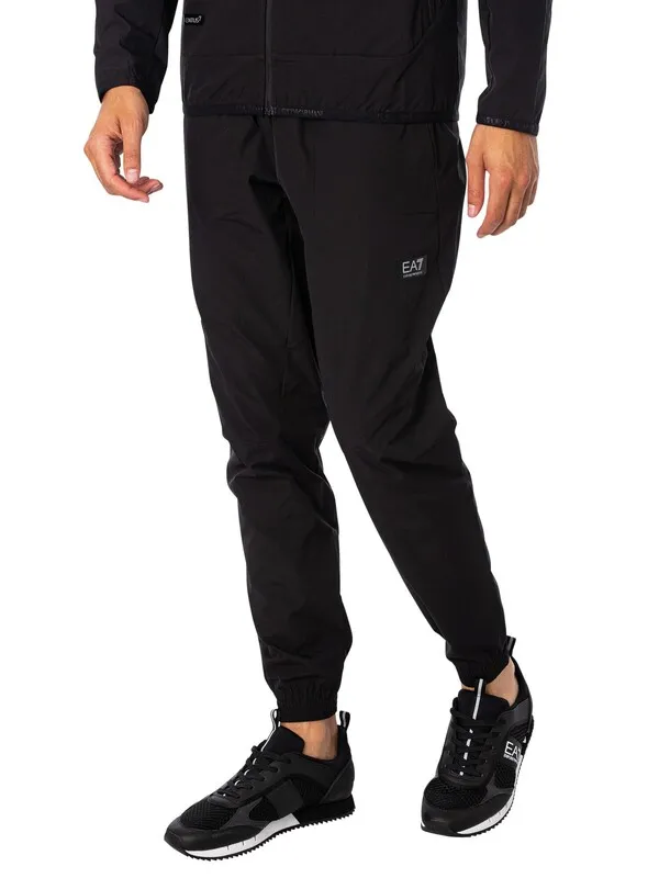 EA7 Ventus 7 Box Logo Joggers - Black