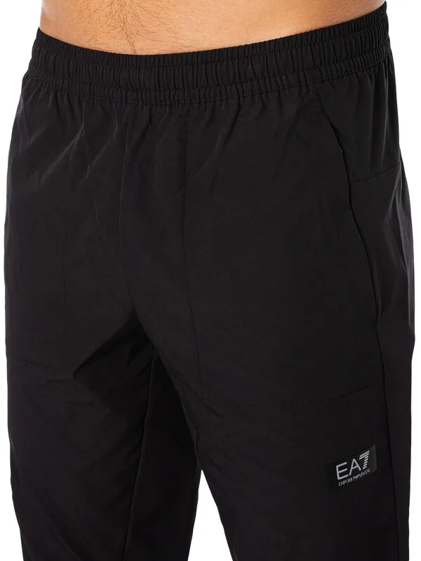 EA7 Ventus 7 Box Logo Joggers - Black