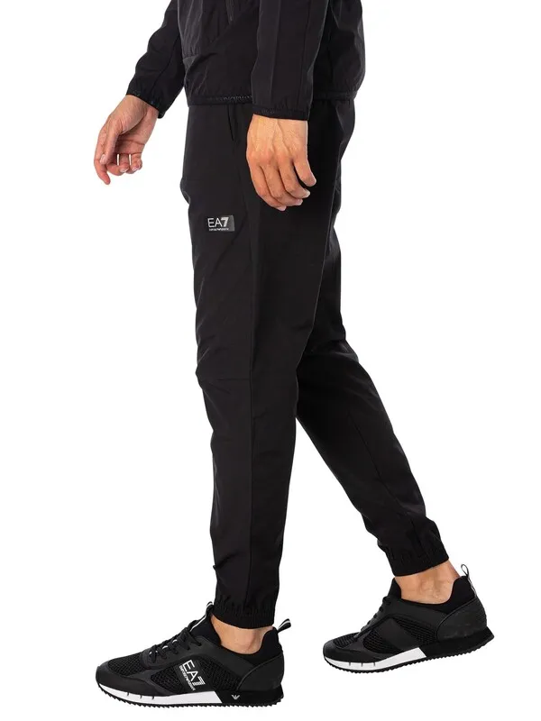 EA7 Ventus 7 Box Logo Joggers - Black