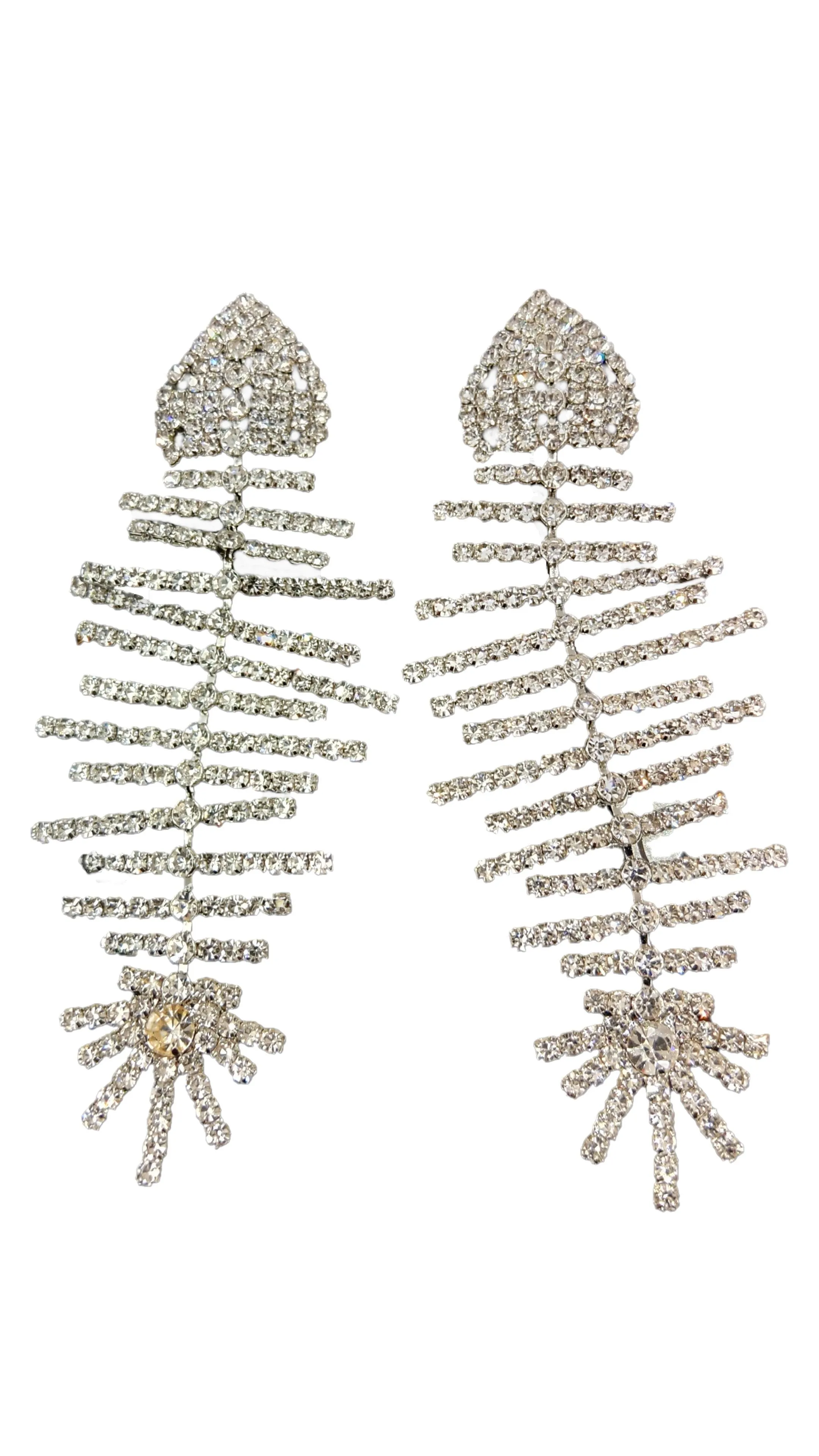 Silver Drop Earring 3999-11