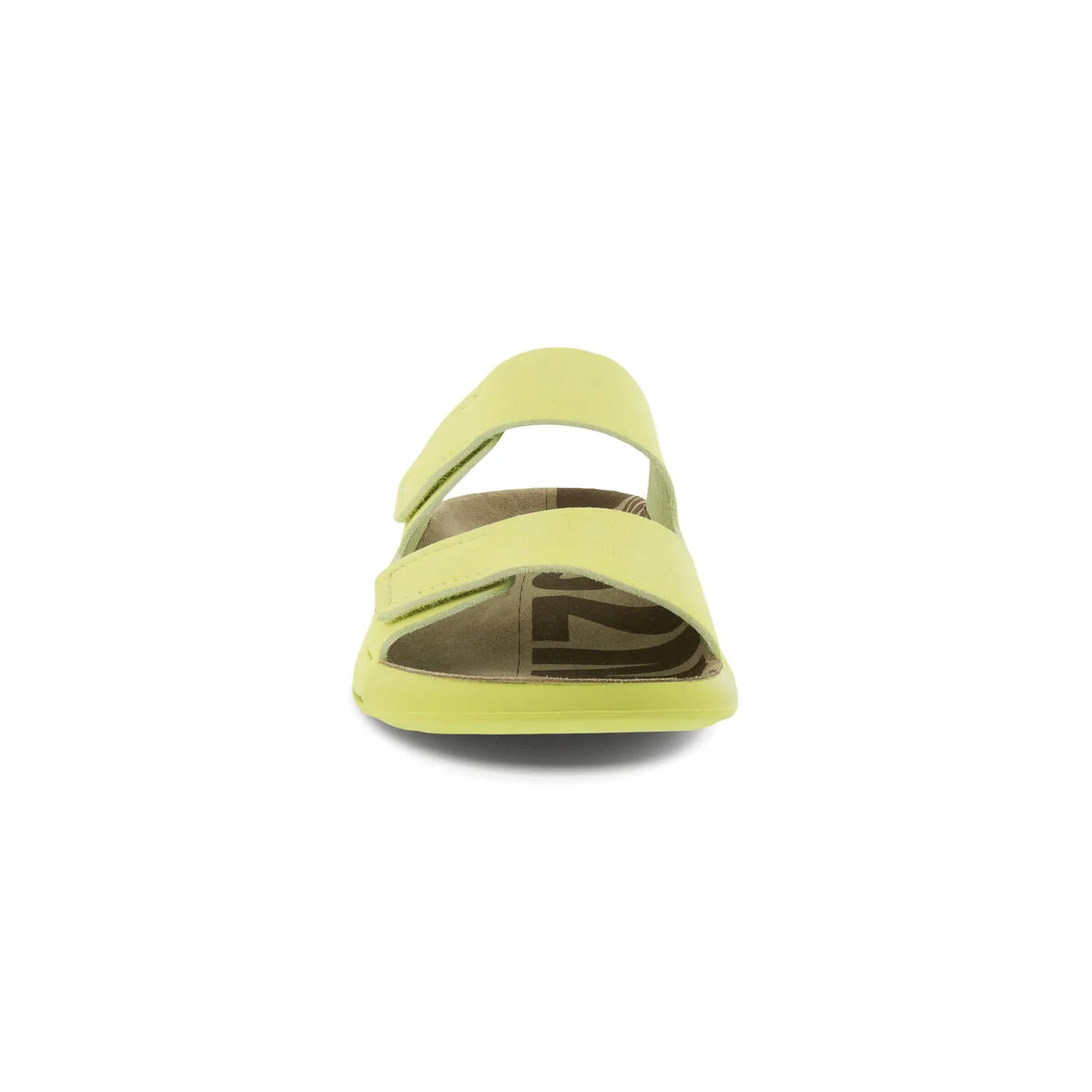 Ecco Women's 2nd Cozmo Two Band Slide Sunny Lime 20682302660