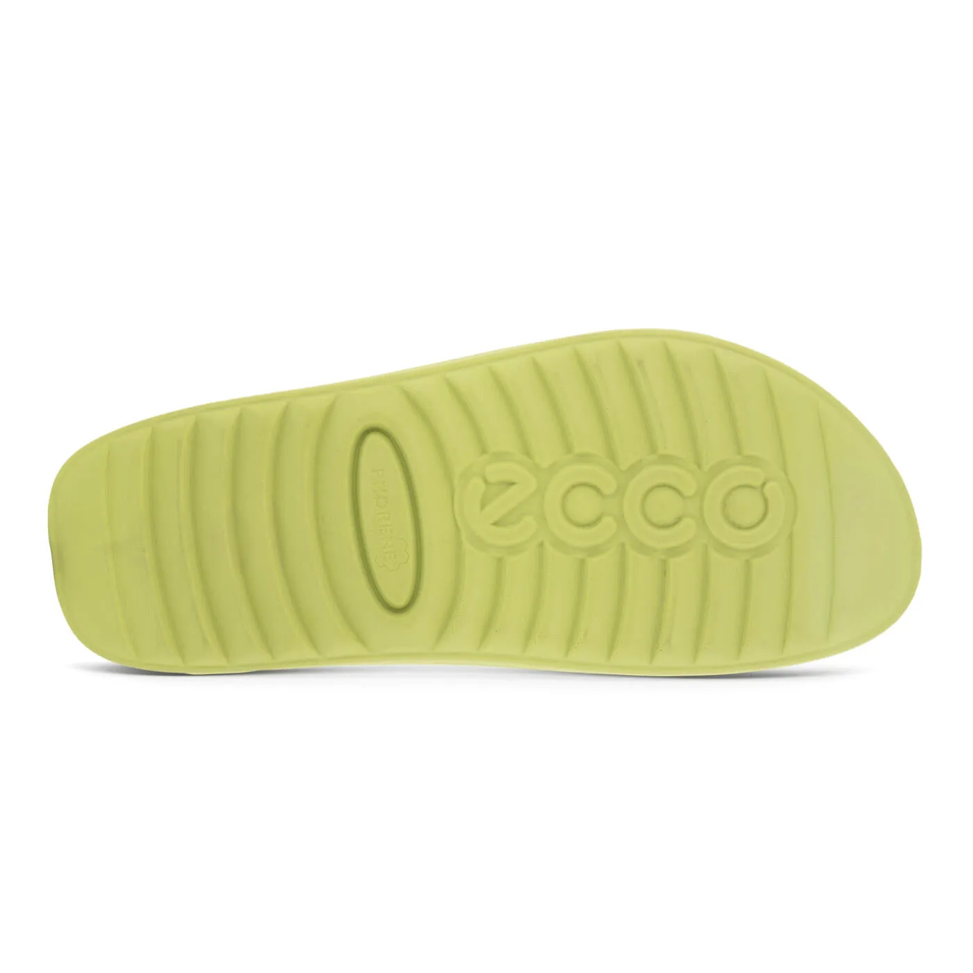 Ecco Women's 2nd Cozmo Two Band Slide Sunny Lime 20682302660