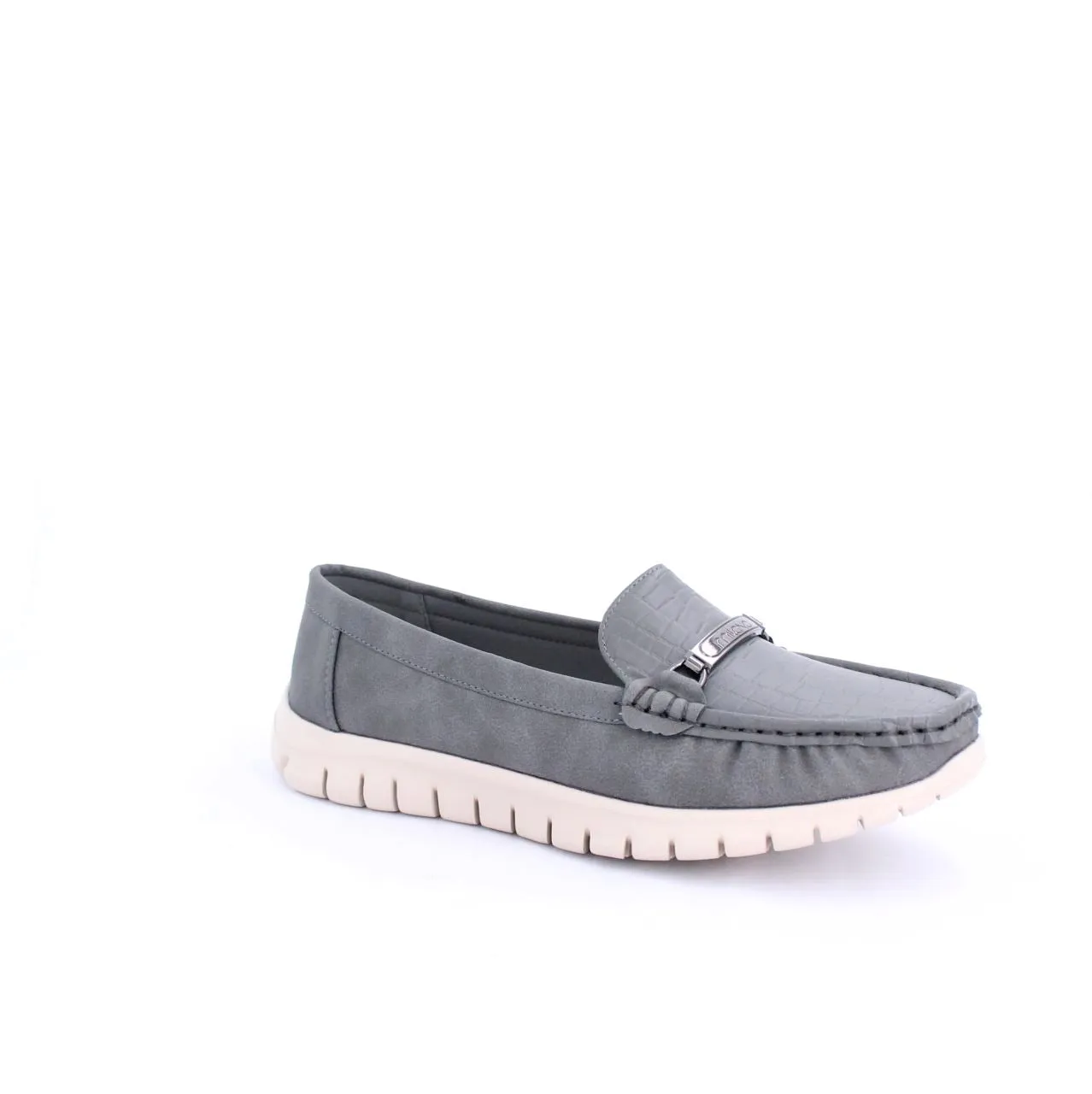 ECOARELLA MOCCASINS - GREY