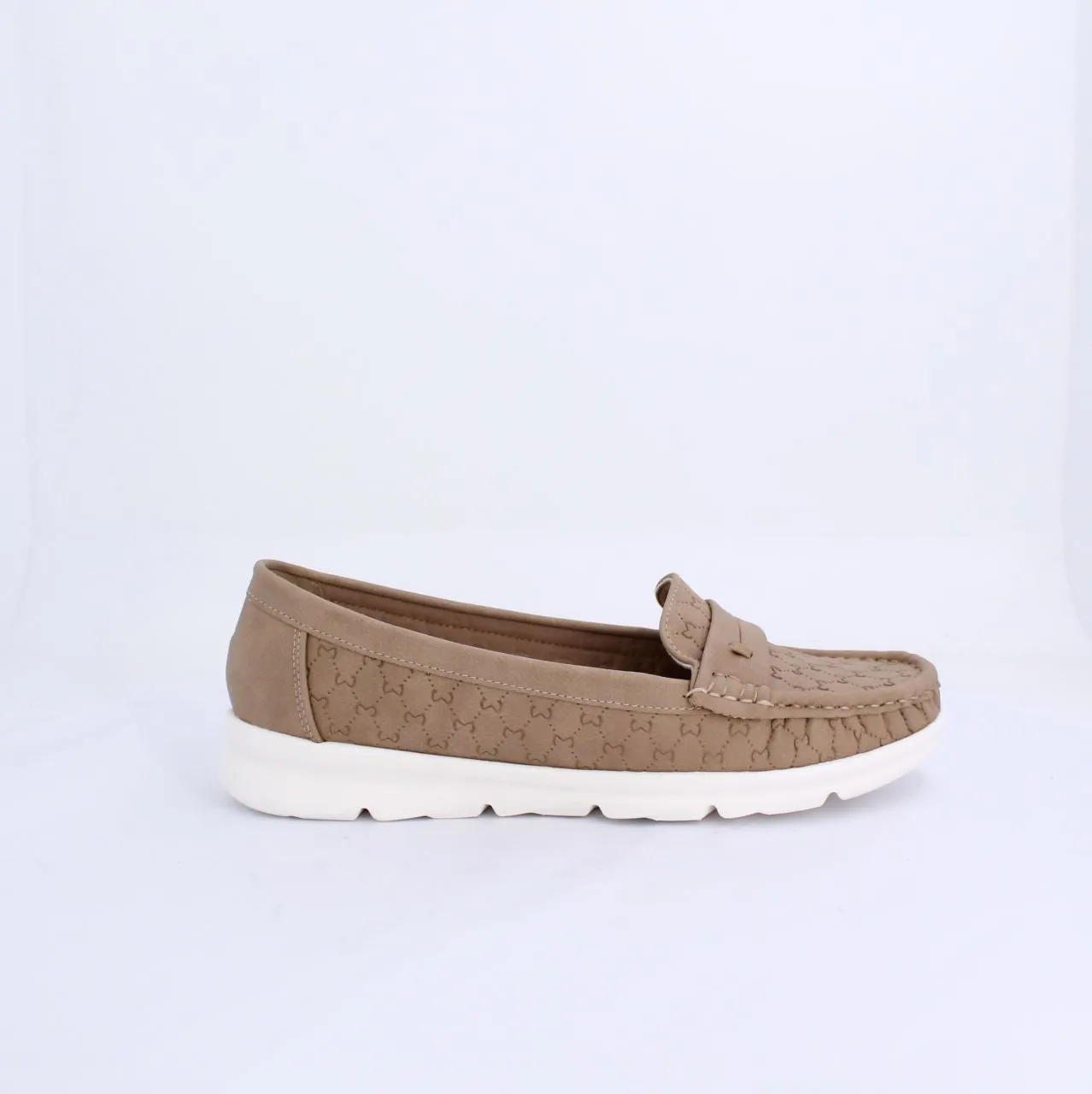 ECOYAN MOCCASINS - BEIGE