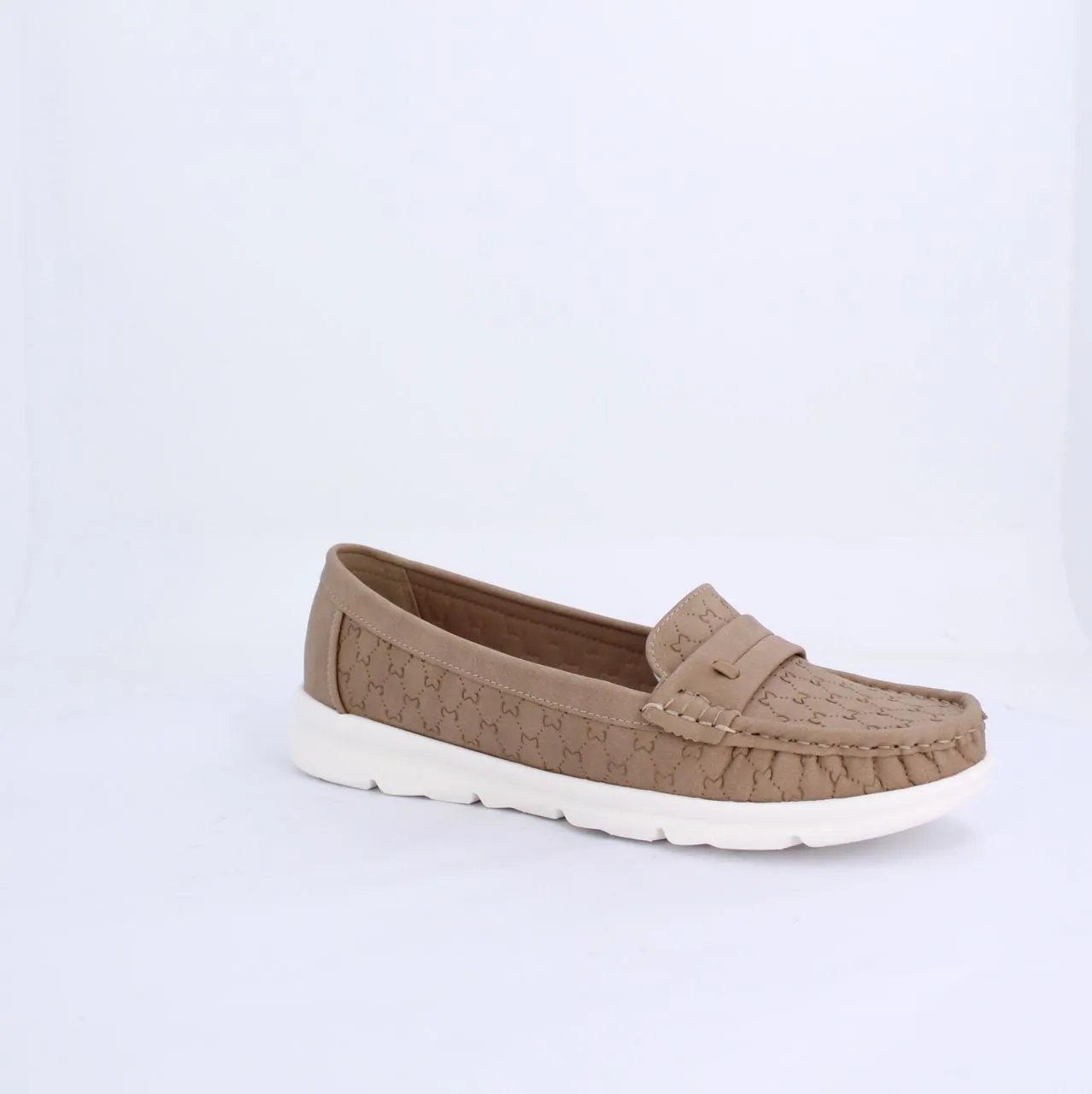 ECOYAN MOCCASINS - BEIGE