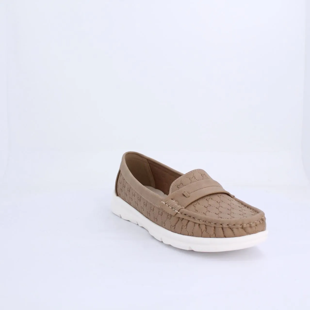 ECOYAN MOCCASINS - BEIGE