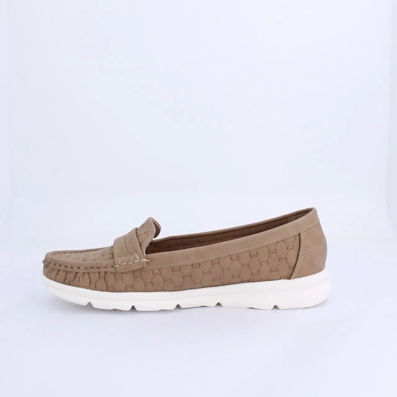 ECOYAN MOCCASINS - BEIGE