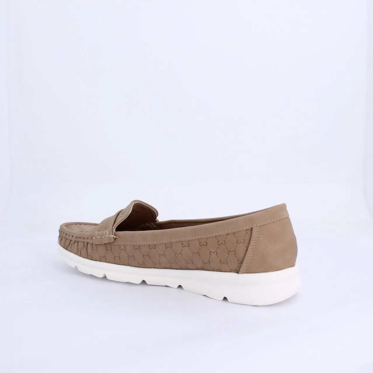 ECOYAN MOCCASINS - BEIGE