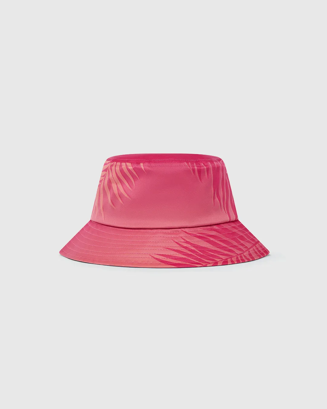 ED7:44 - Pink Palms Bucket Hat - Pink