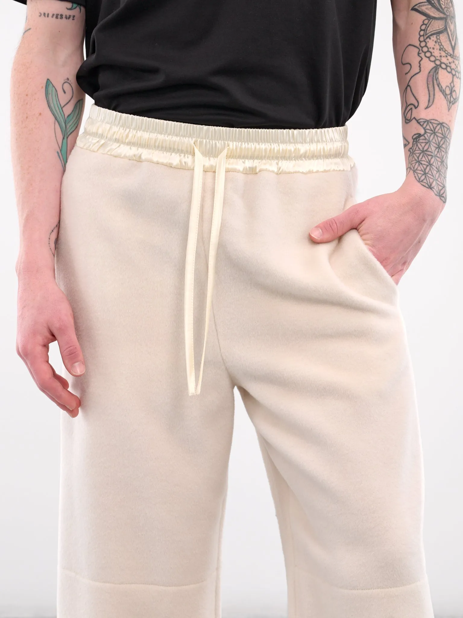 Elasticated Joggers (J40KA0240-J20228-OFF-WHITE)