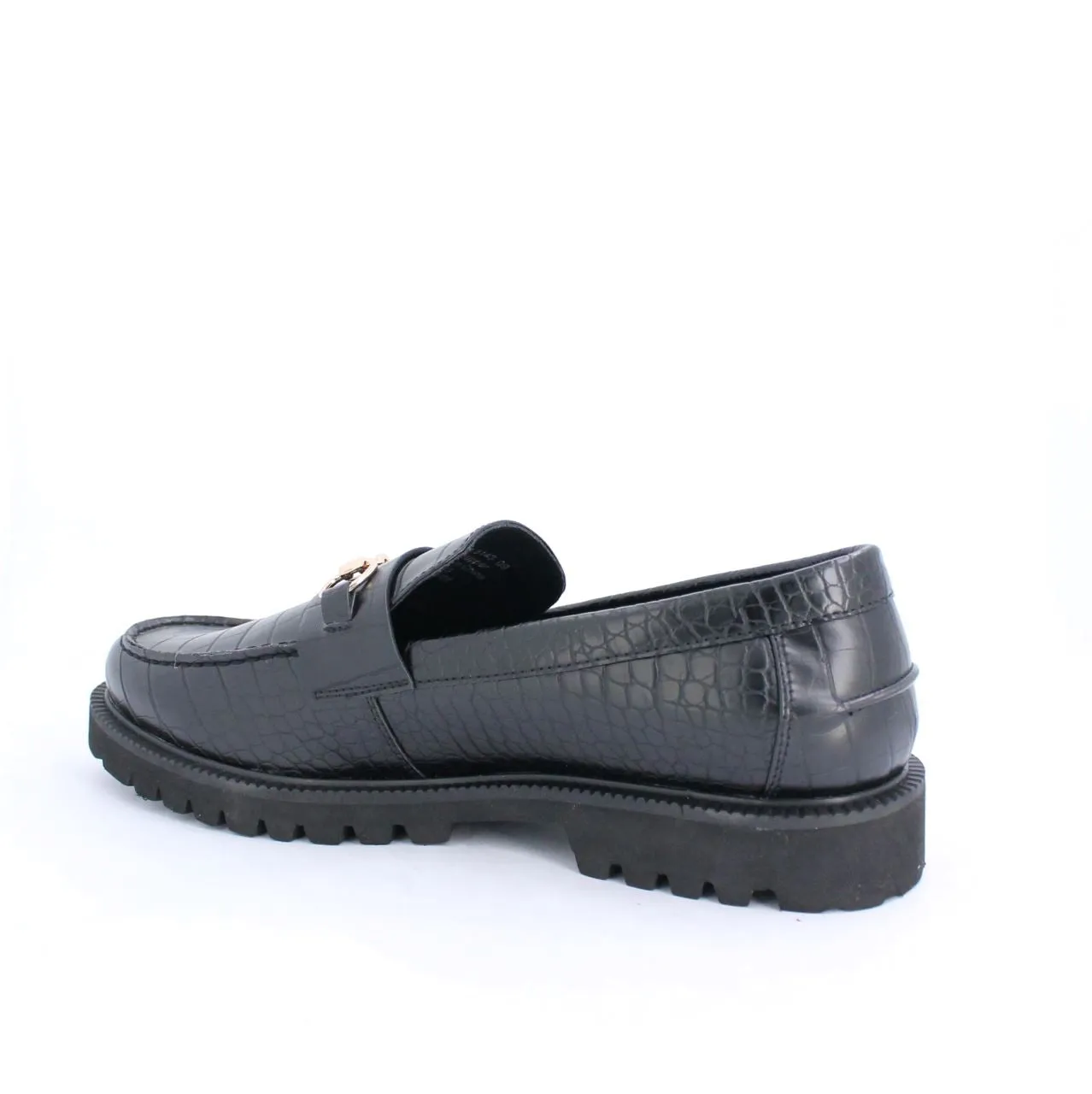 ELFORD MENS MOCCASINS-BLACK