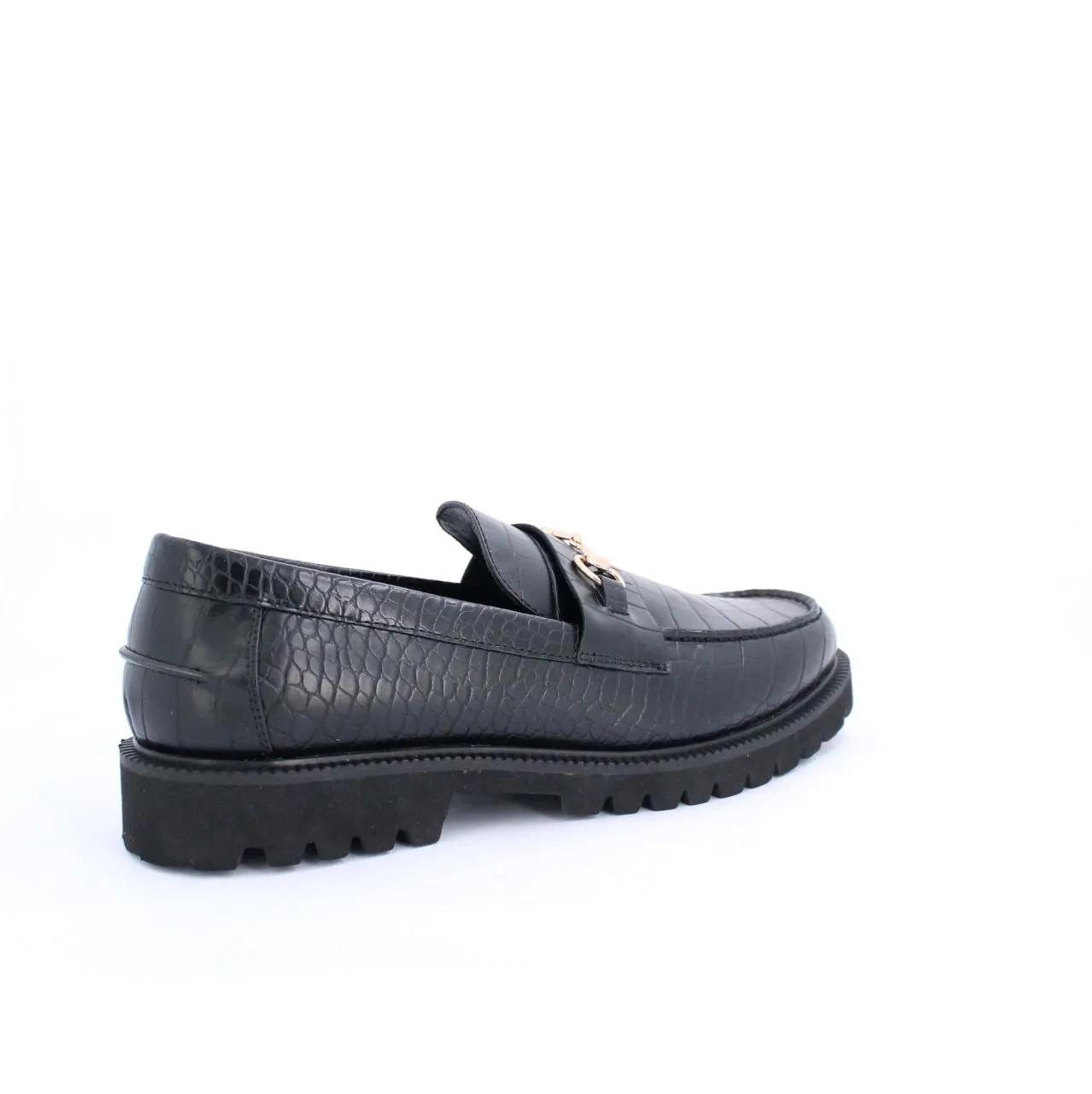 ELFORD MENS MOCCASINS-BLACK