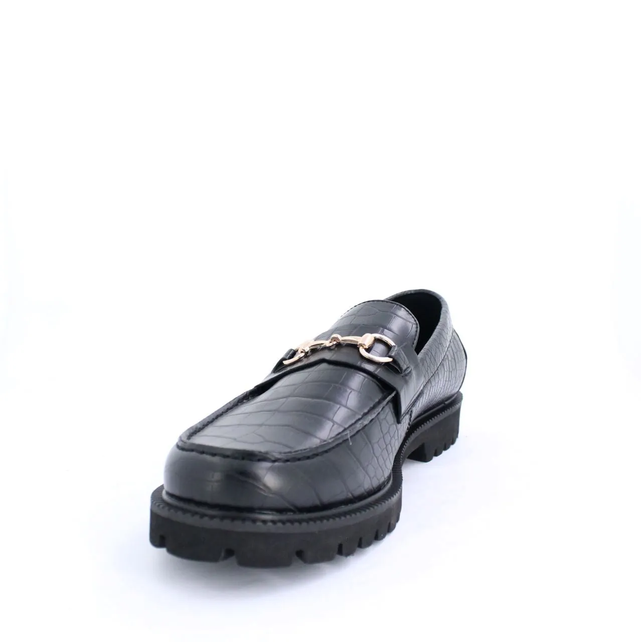 ELFORD MENS MOCCASINS-BLACK