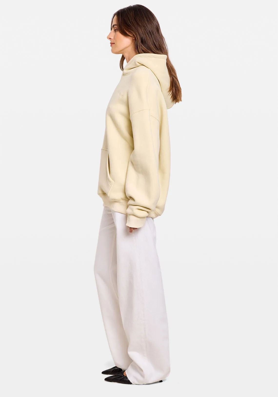 EMBROIDERED SWEATSHIRT BUTTER