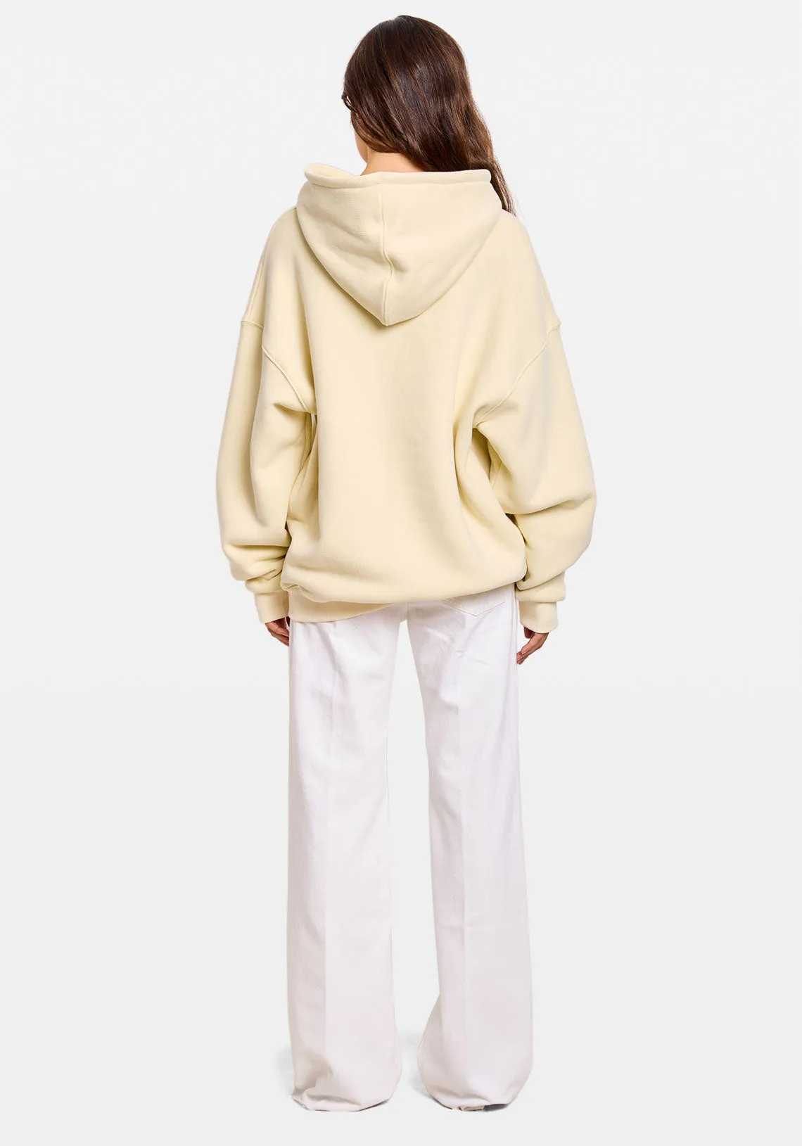 EMBROIDERED SWEATSHIRT BUTTER