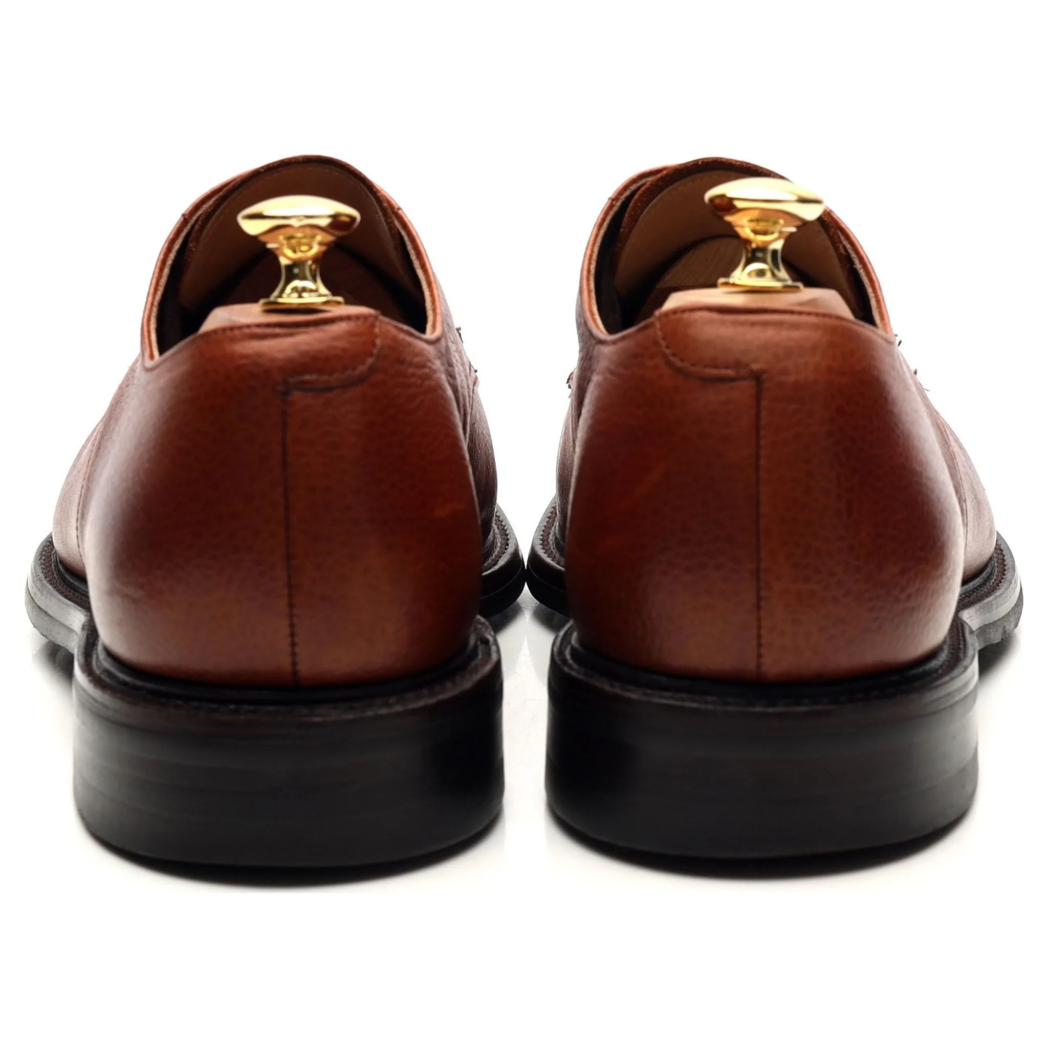 'Epsom' Tan Brown Leather Derby UK 10.5 G