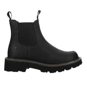 Fatbaby Twin Gore Round Toe Chelsea Boots